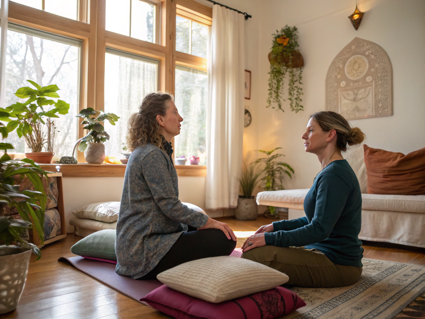 Calm environment for anxiety management and mindfulness